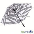 Bonne qualité belle parapluie de golf avec ventilateur